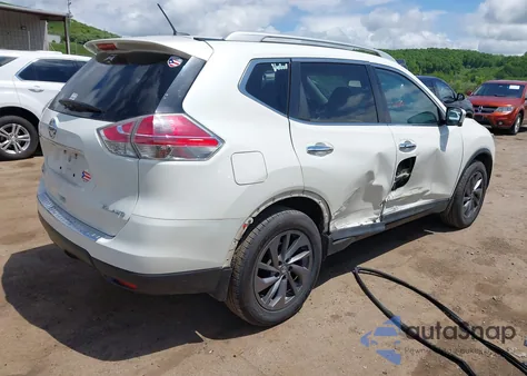 2016 Nissan Rogue Sl from USA, damaged, VIN 5N1AT2MV0GC810410